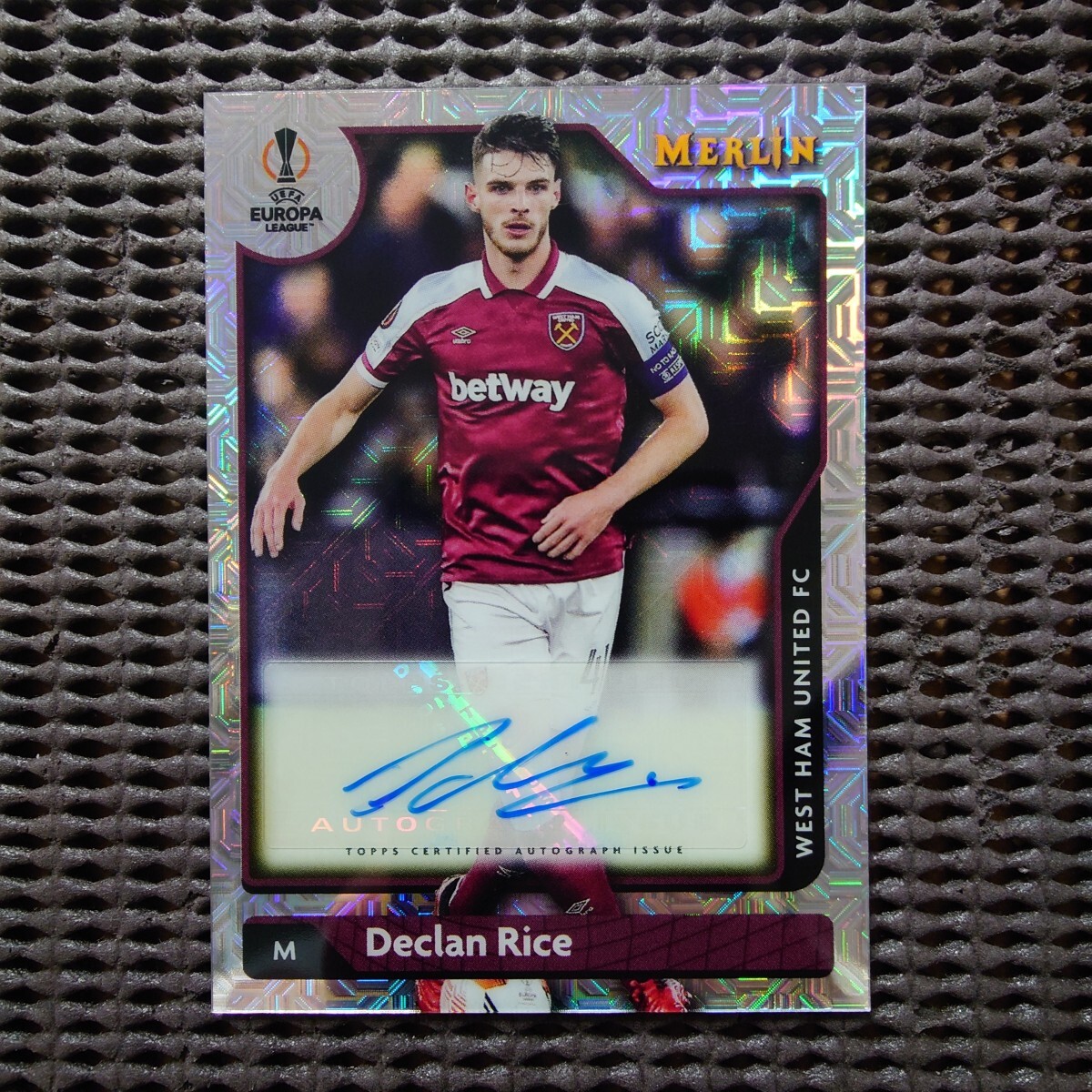 デクラン ライス Topps Merlin 直筆サイン レア! Yahoo!オークション -「rice」(サッカー) (スポーツ)の落札相場