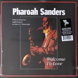 Pharoah Sanders ファラオ・サンダース - Welcome To Love ボーナス・トラック1曲追加収録200枚限定再発二枚組アナログ・レコード
