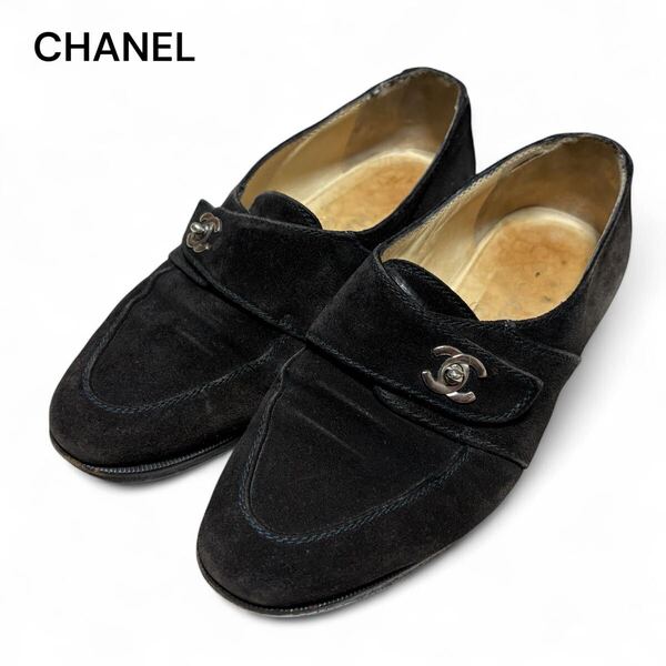 CHANEL シャネル ココマーク ターンロック ローファー 36