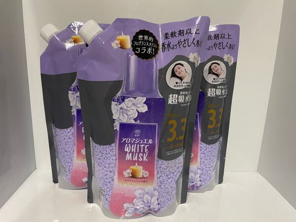 レノア P&G ジャパン アロマジュエル WHITE MUSK 香り付け専用ビーズ ホワイトムスクの香り 詰め替え 1410ml