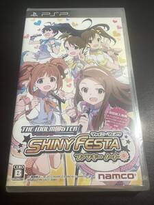 PSP アイドルマスター シャイニーフェスタ ファンキーノート 未開封 未使用品