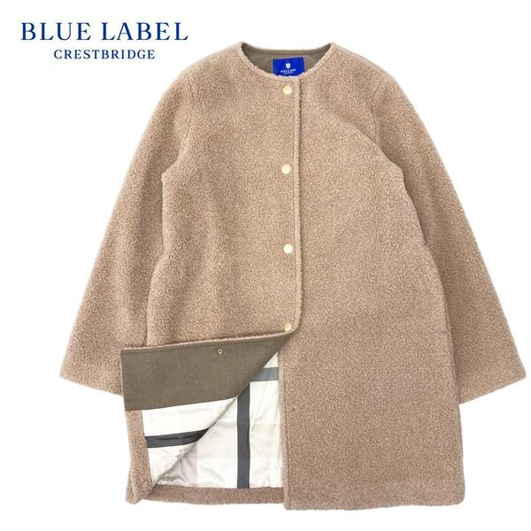 BLUE LABEL CRESTBRIDGE ブルーレーベルクレストブリッジ シープボアコート