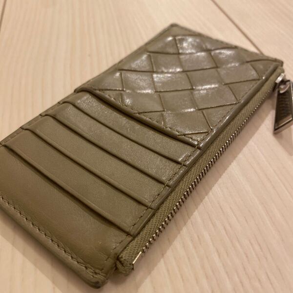 大人気!美品!送料込!BOTTEGA VENETA ボッテガヴェネタ フラグメントケース コンパクトウォレット コインケース ミニ財布