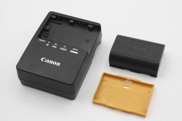 送料無料! Canon 純正品 LP-E6N + LC-E6 バッテリー チャージャー(検索:デジタル一眼レフカメラ、充電器、LP-E6P、EOS 5D MARK)