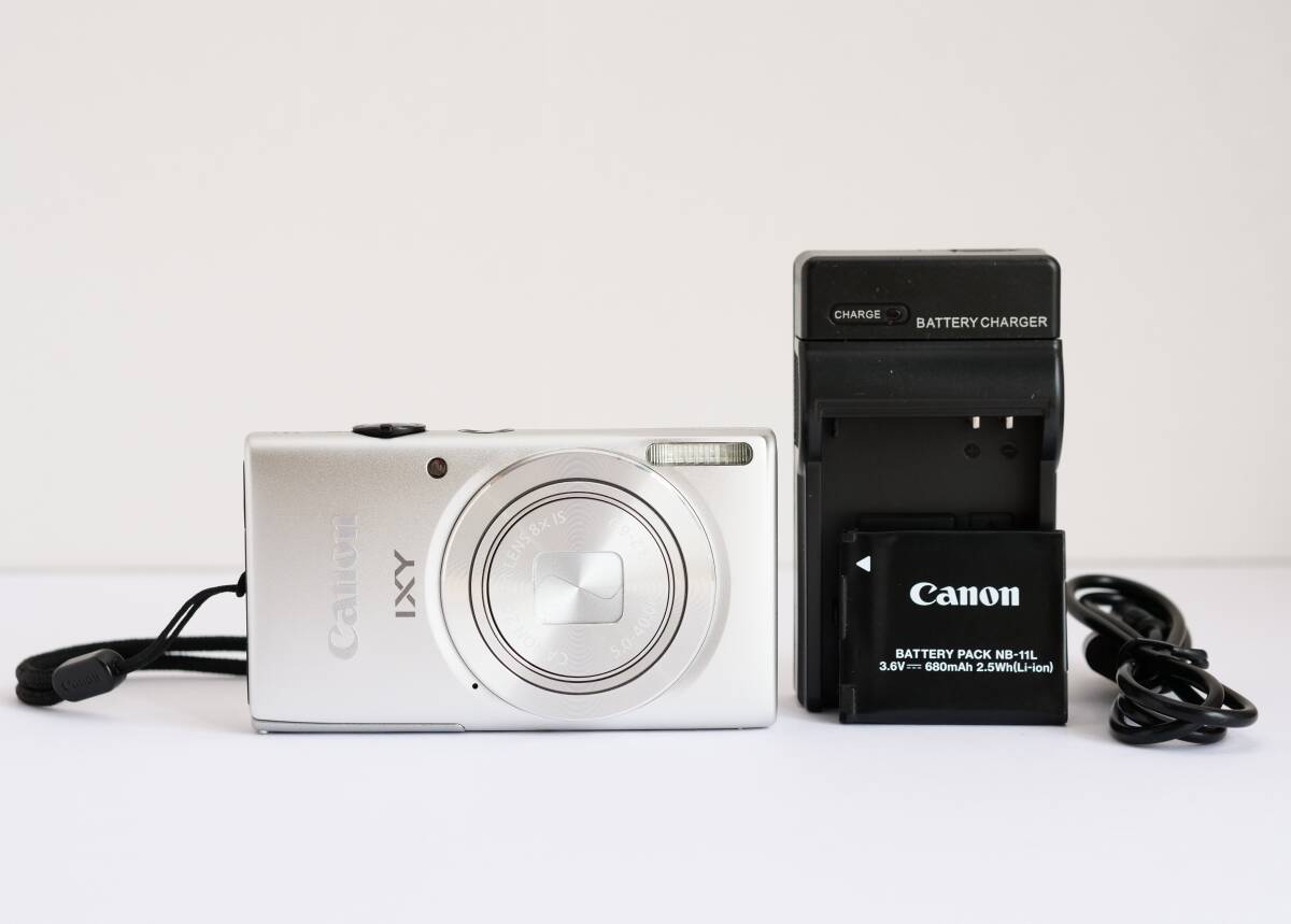 【美品】Canon IXY 90F シルバー 充電器付き✨ Amazon | Canon デジタルカメラ IXY 90F 約1600万画素 光学8倍