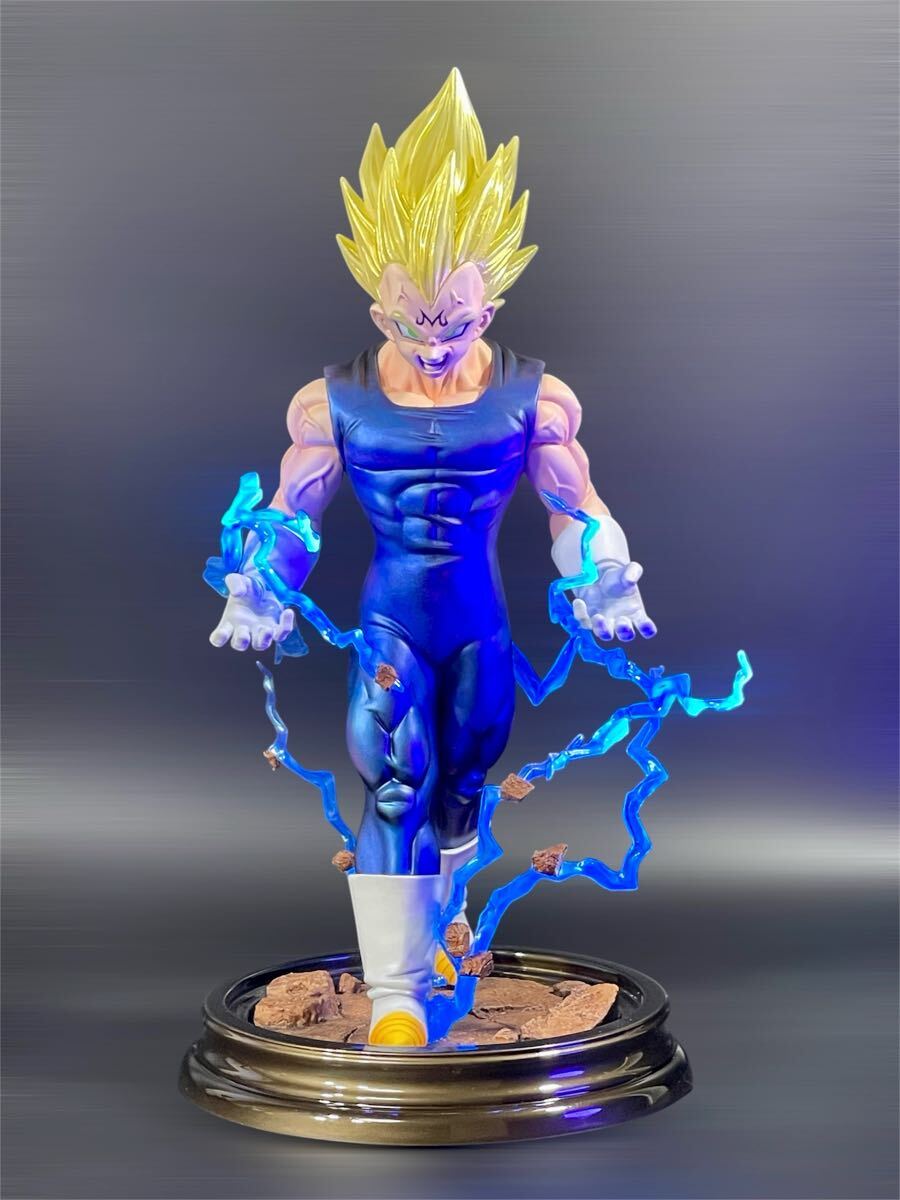 ドラゴンボール　ベジータ　リペイント　grosサイズ　磁石付き　青色 ドラゴンボール ベジータ リペイント grosサイズ31cm 磁石付き