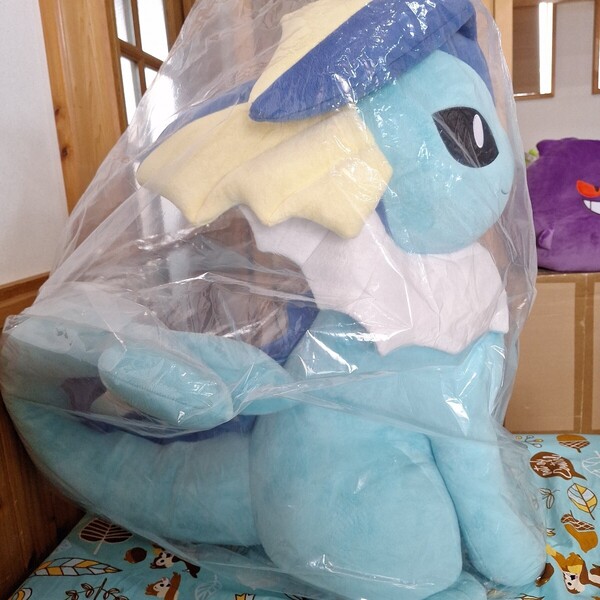等身大 シャワーズ ポケモンセンター 受注生産 ぬいぐるみ