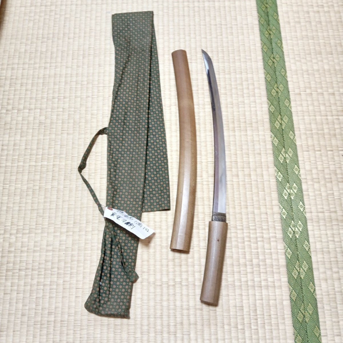 日本刀残欠クラフトナイフNo.48 丹後守藤原重常 白鞘 日本刀残欠クラフトナイフNo.48 丹後守藤原重常 白鞘