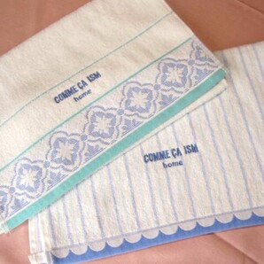*送料無料*COMME CA ISM home*フェイスタオル2枚*コムサイズム*