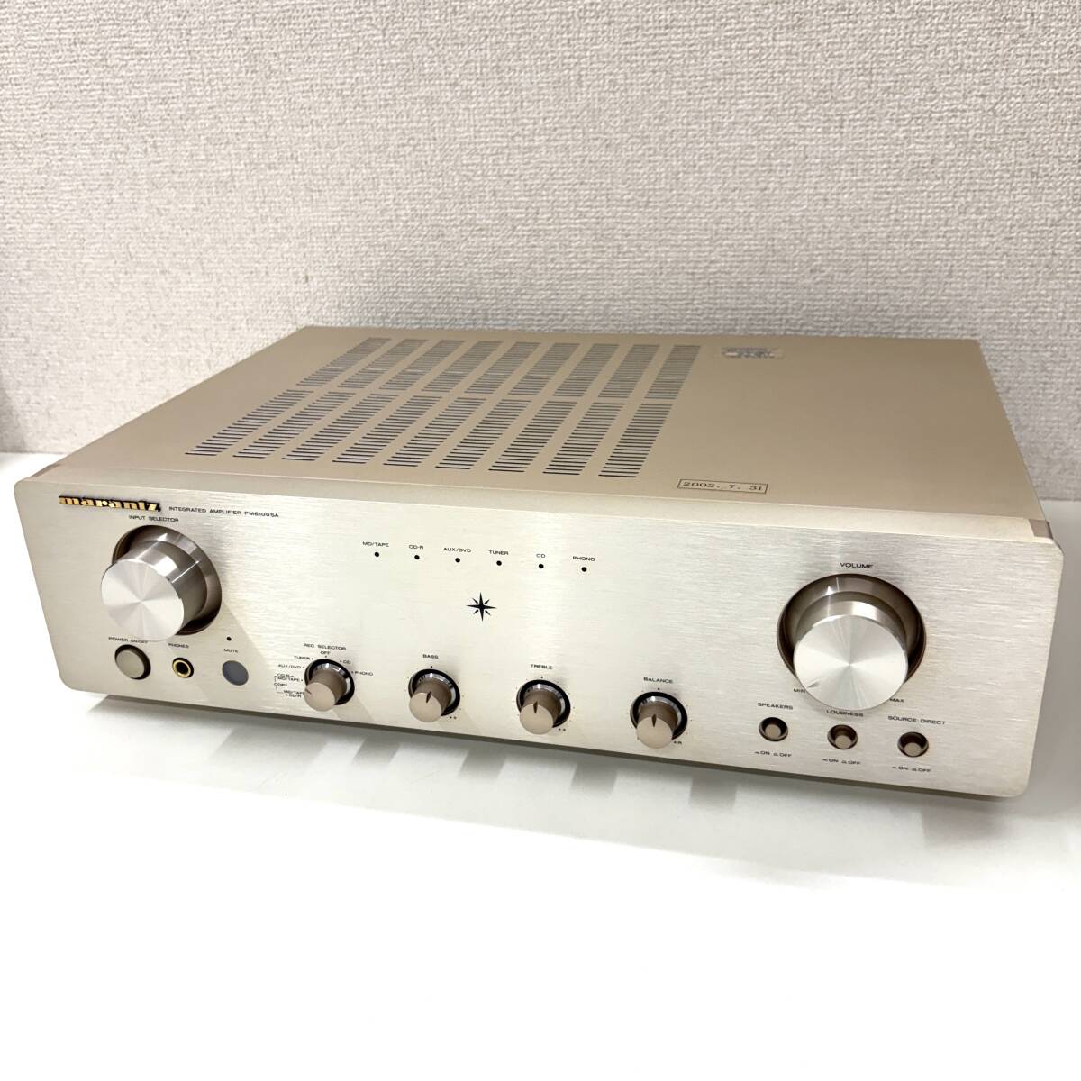 marantz PM6100SA プリメインアンプ マランツ 美品 動作良好 Yahoo!オークション -「marantz pm6100sa」(マランツ) (一般)の