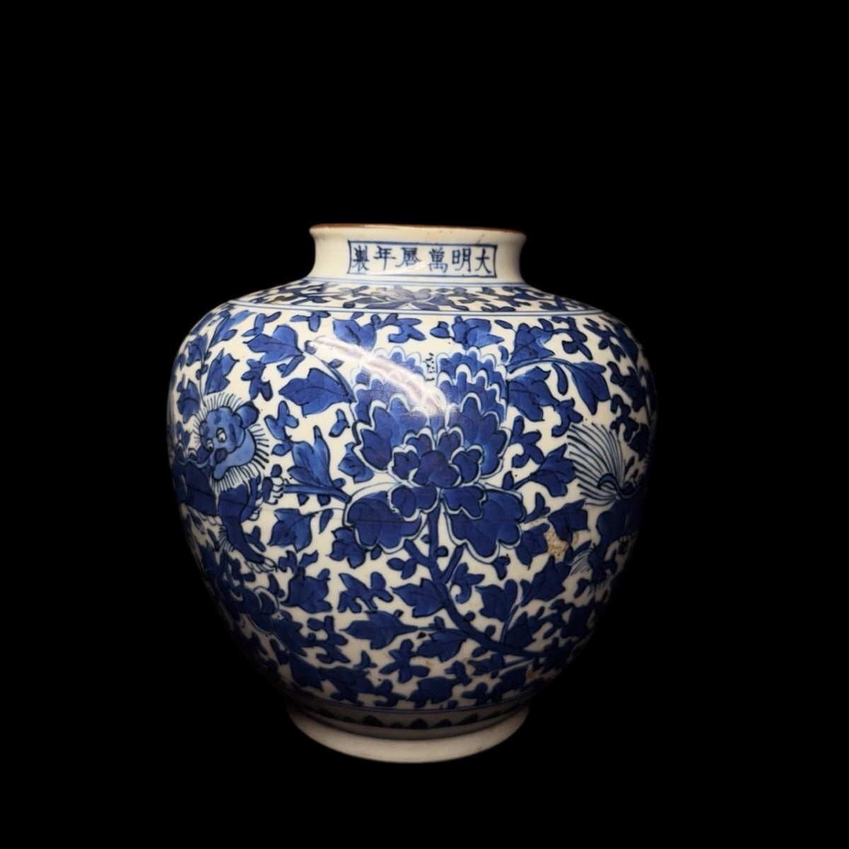 中国古美術品 明清時代 染付 青花 僧帽壺 22cm 2025年最新】Yahoo!オークション -壺(明)の中古品・新品・未使用