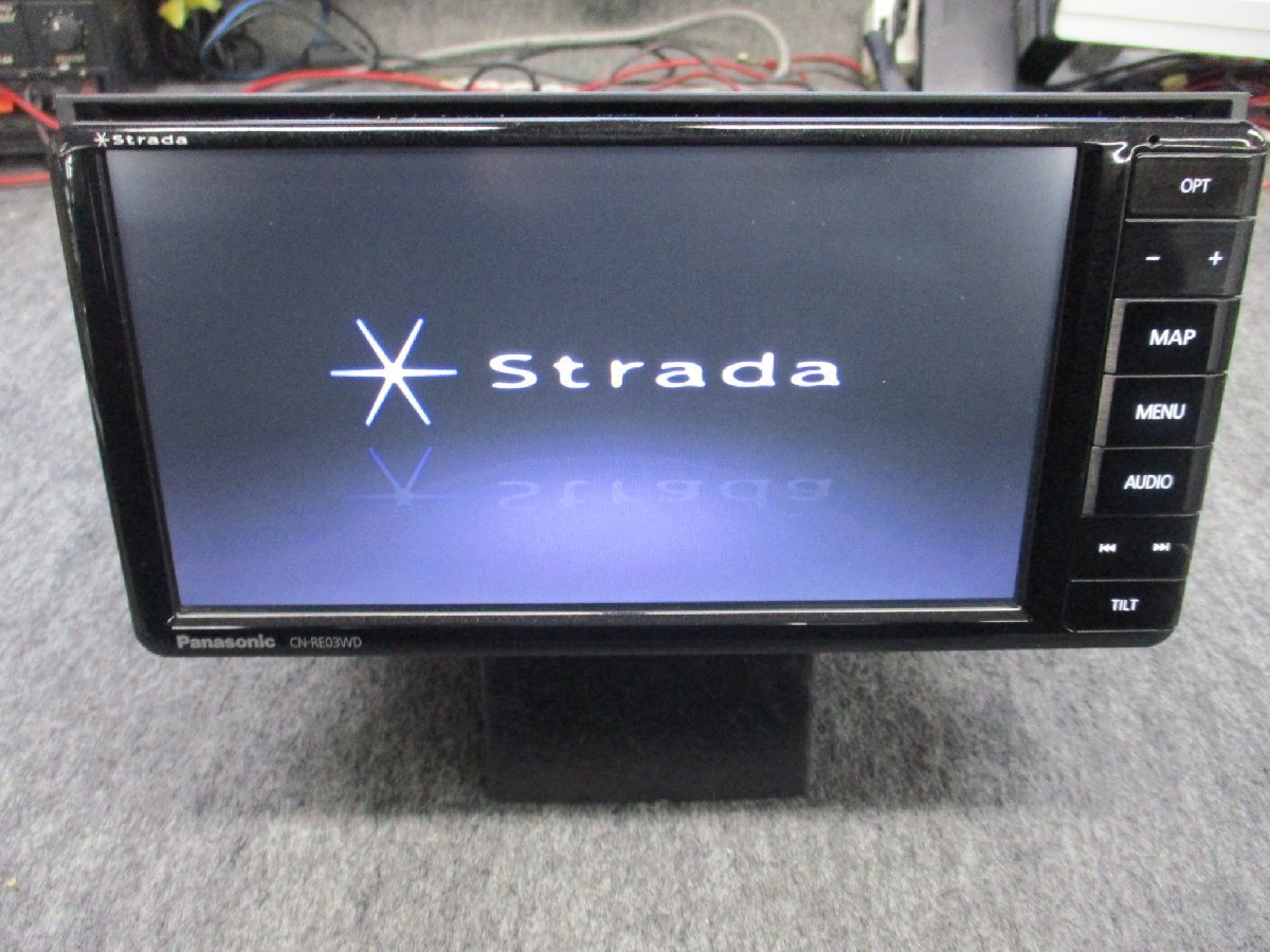strada ストラーダ CN-RE04WD 地図カードなし ジャンク Yahoo!オークション -「ストラーダ 地図sd」の落札相場・落札価格