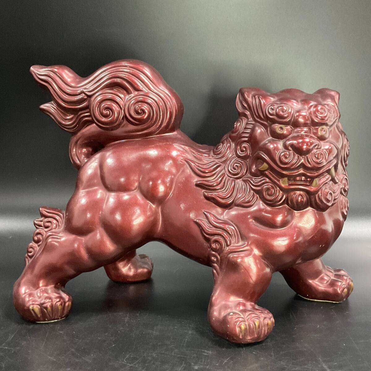 薄緑 磁器製 獅子像 楽天市場】獅子像の通販