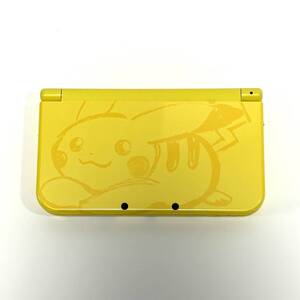 【63408S】動作品 ニンテンドー3DS LL ピカチュウイエロー 本体&タッチペンのみ 任天堂 現状品