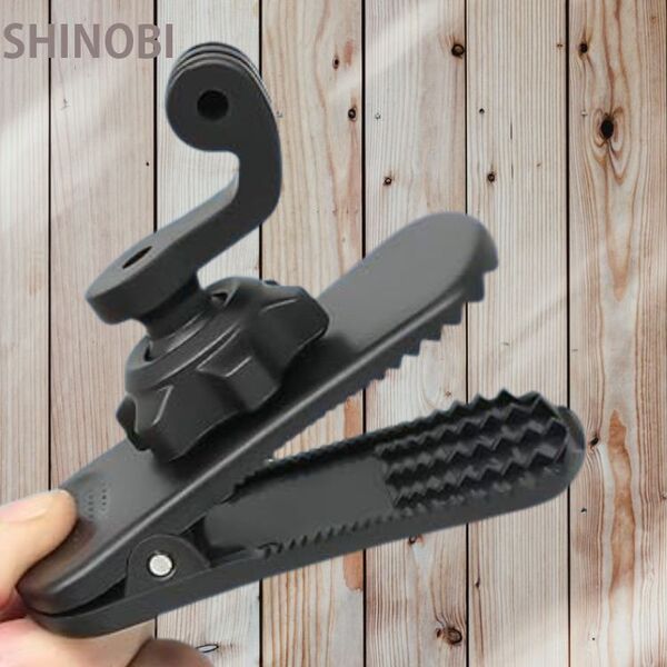 360°回転 ボールジョイント バックパックストラップマウント クイッククリップマウント GoPro Hero DJI Osmo等 互換 アクションカメラ
