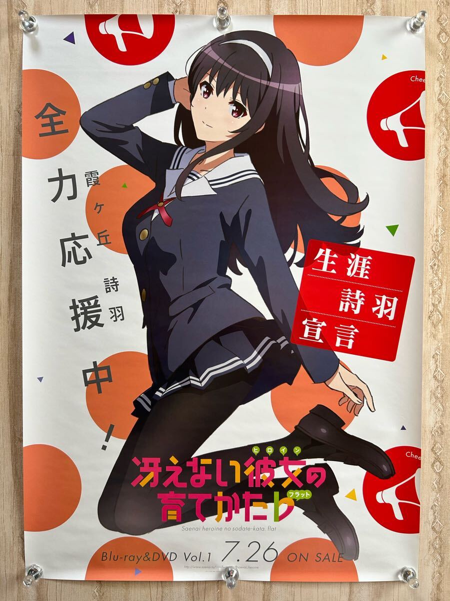 【非売品】冴えない彼女の育てかた 霞ヶ丘詩羽 ロング サイズ 二つ折り ポスター Yahoo!オークション -「霞ヶ丘詩羽 ポスター」(その他) の落札