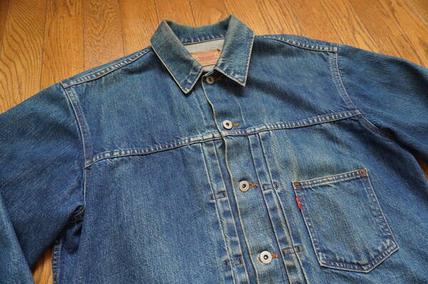 506XX★ヴィンテージ LEVI'S リーバイス 1st ファースト デニムジャケット 70701XX 日本人M〜L相当ビンテージ★557XX 70505