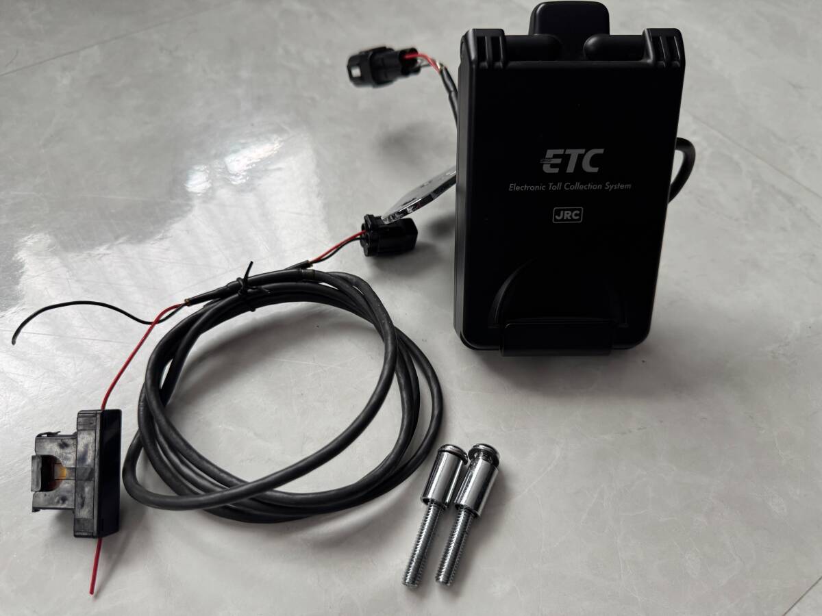 バイク用 ETC車載器一体型 JRM-12 JRC ハンドルマウントステー付 Yahoo!オークション -「jrm-12 ステー」の落札相場・落札価格