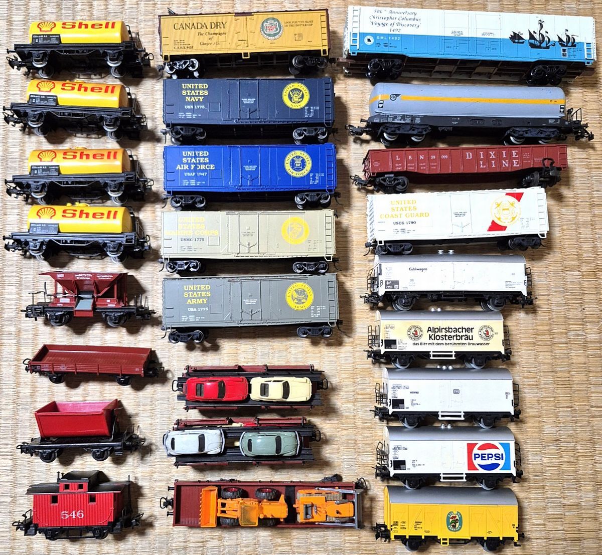 HOゲージ marklin 47422 コンテナ貨車 タンク車 Yahoo!オークション -「タンク貨車」(HOゲージ) (鉄道模型)の