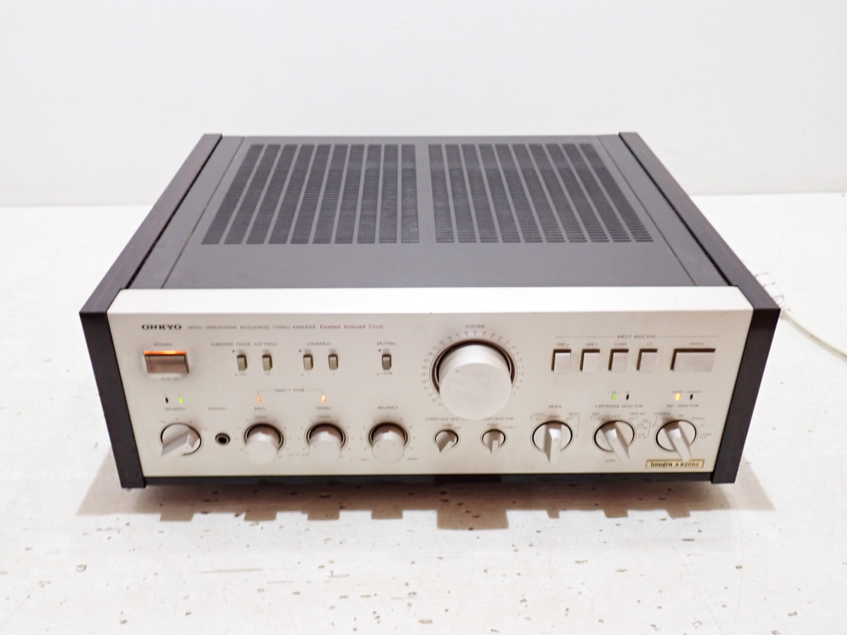 ONKYO A-820 GTR ジャンク品 Yahoo!オークション -「onkyo a-820」(一般) (アンプ)の落札相場