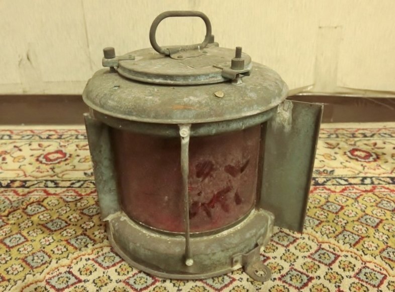 アンティーク 船舶用ランプ 船のランプ　船燈　船舶用ランタン 昭和レトロ Yahoo!オークション -「日本船燈 ランプ」(アンティーク