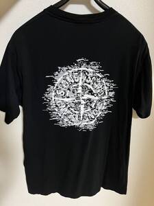 Stone Island ストーンアイランド ロゴ フロントプリント ラバー Tシャツ カットソー