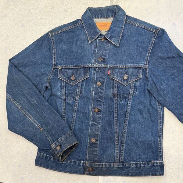 【60s】Levi’s 71205 ビッグE 44インチ オリジナル ビンテージ デニムジャケット BIG E 1960年代