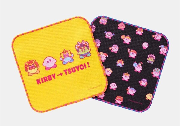 非売品『クラブニンテンドー☆星のカービィ ファイターズ2☆ミニハンドタオル2種類セット』未開封品