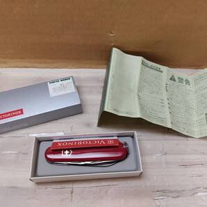 美品 未使用品 VICTORINOX(ビクトリノックス) ティンカー 1.3703 スイス製マルチツール レッド 多機能 ナイフ アウトドア キャンプ用品