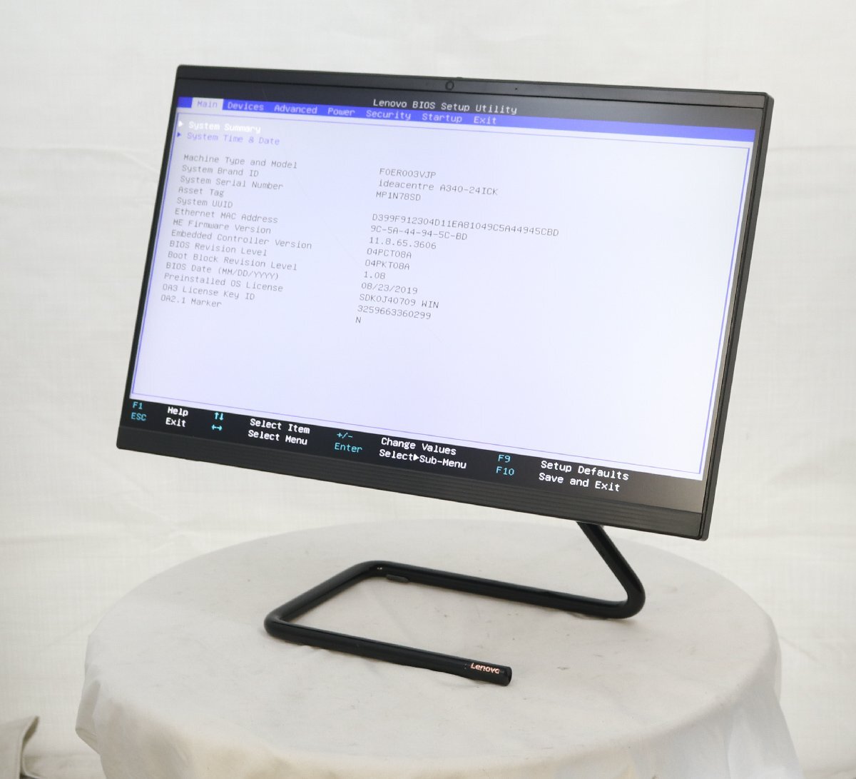 Yahoo!オークション -「a340」(モニタ一体型) (レノボ)の落札