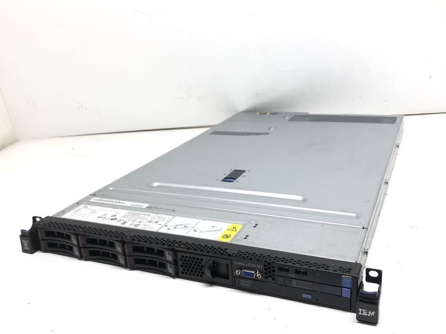 中古 IBM System x3550 M4 ラックマウント型サーバー Amazon.com: IBM X3550 M4 8SFF 1U Server 2x E5-2670 2.6GHz 8C
