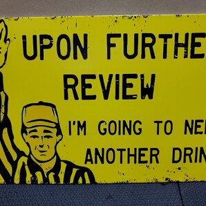 1点のみ│さらに検討した結果、もう一杯飲みたい│酔っぱらい│ブリキ看板│酒メタルサイン│アメリカン海外輸入雑貨│ガレージ、飲食店舗