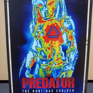 映画プレデター│例のサーモグラフィ│レトロブリキ看板│メタルサイン│アメリカン海外雑貨│ガレージ、店舗│インポート品