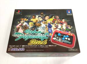 【GM6917/80/0】未動確のジャンク★HORI PS2用 バーチャファイター4 エヴォリューション専用スティック★アケコン/PlayStation2/プレステ2/