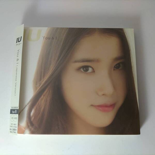 IU You & I (Japanese Version) (初回生産限定盤TypeB) (CD+DVD) TOCT-40413 帯付 スリーブケース付