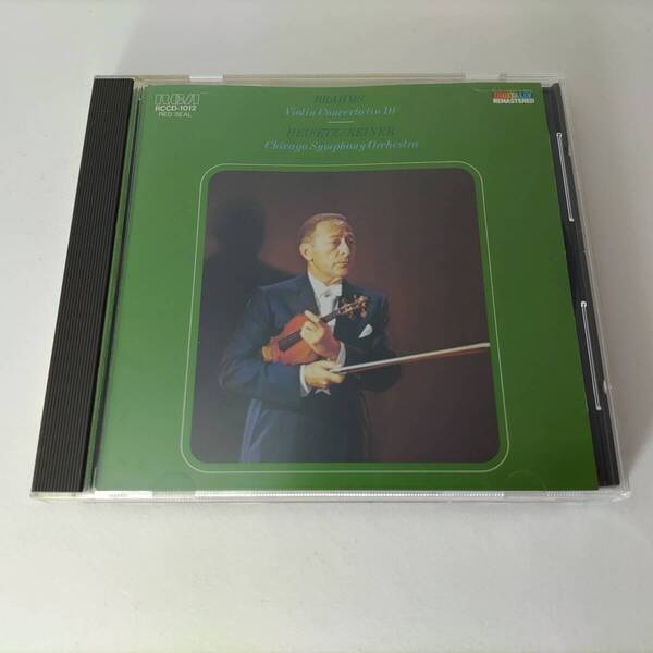ヤッシャ・ハイフェッツ / ブラームス:ヴァイオリン協奏曲 / BRAHMS: VIOLIN CONCERTO - HEIFETZ / RCA RVC / RCCD-1012 国内盤