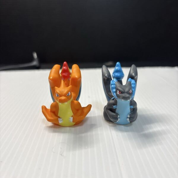 ★未使用★ポケモンキッズ メガリザードンX メガリザードンY セット 指人形