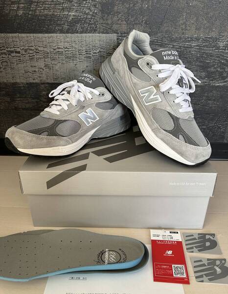 定価38,500円 国内正規品 本物 New Balance MR993GL 28cm US10 MADE IN USA // mr993tb mr993bk mr993nv 2002r 992 991 990 jjjjound ennoy