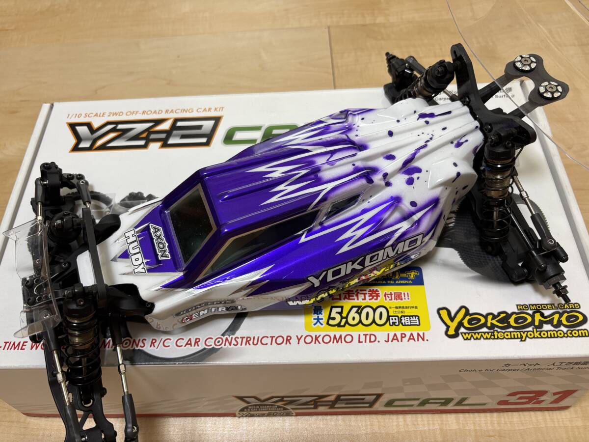 三平ヨコモYZ-2CAL3.1 シュマッカータイヤ プロ塗装ボディ 競技用 2WDオフロードカー YZ-2CAL3.1 - ラジコンカー・RCカーの