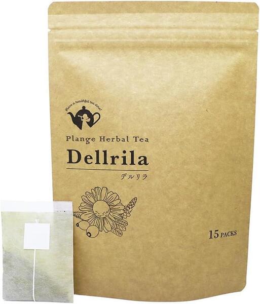黒豆と10種のハーブティー Dellrilaデルリラ ティーバッグ 15杯分 ノ