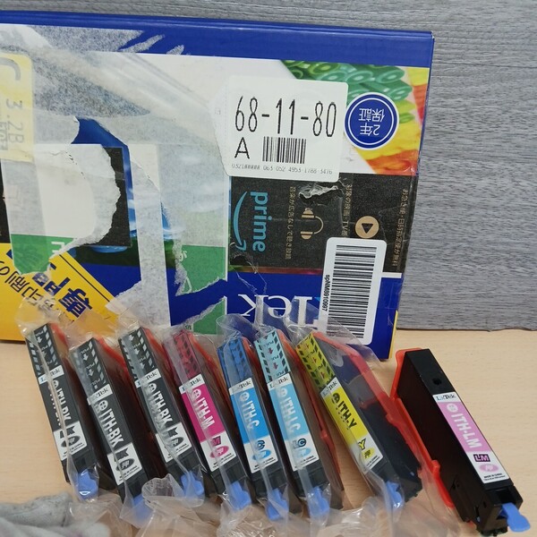 y071712k LxTek【互換品】EPSON エプソン ITH-6CL インク イチョウ (BK3本/C/M/Y/LC/LM) 8本セット