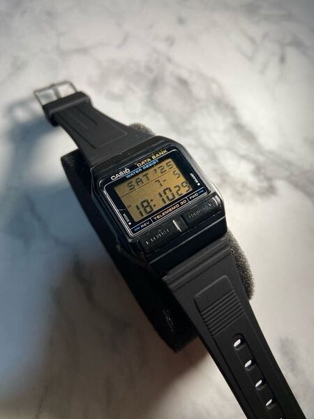 ★希少80's Vintage★【送料無料】CASIO DB-31 DATABANK データバンク オールドカシオ 新品電池 新品ベルト ヴィンテージカシオ