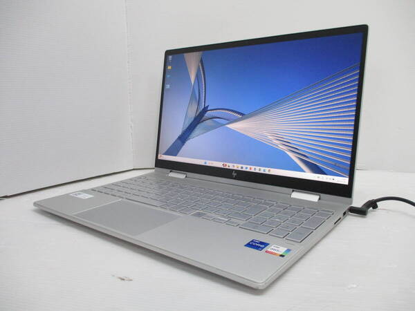 ★超爆速高性能!Core i7-11世代+新品m2.SSD512GB+メモリ16GB+フルHD液晶1920*1080タッチパネル★HP ENVY x360 Convertible 15-ed1505TU★