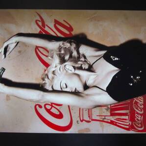 A4 額付き ポスター マドンナ コーラ Madonna Coca-Cola Coke コカコーラ 写真 アート フレーム