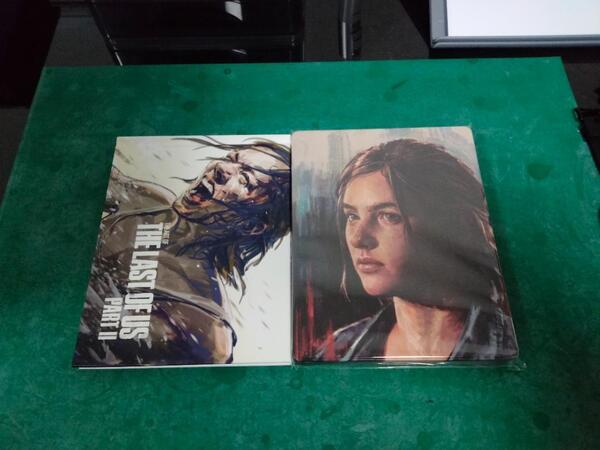 The last of us part 2 ラストオブアス スチールブック アートブック