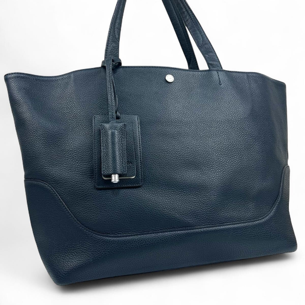 ペッレモルビダ トートバッグ ネイビー 中古品 2025年最新】Yahoo!オークション -ペッレモルビダ pelle morbida