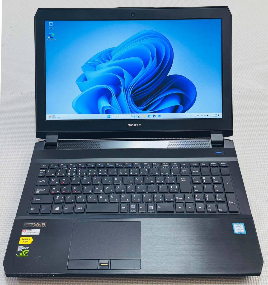 i7-7700HQ + MX150 ゲーミングノート 格安出品! Yahoo!オークション -「i7 7700hq」(マウスコンピューター