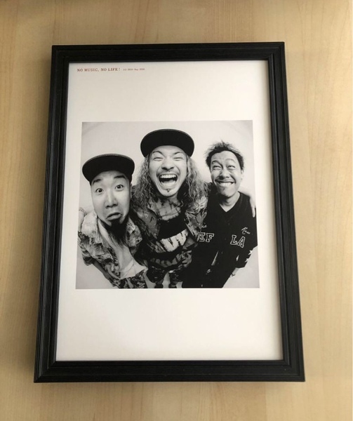 kj ★額装品★ ワニマ WANIMA タワレコ 貴重写真 A4サイズ額入り ポスター風デザイン タワーレコード no music no life ライブ CD DVD