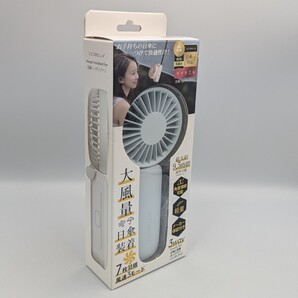 日傘ハンディファン パールレース クリップファン 傘に装着可能 超静音 扇風機 小型扇風機 携帯扇風機 持ち運び便利 ハンディファン