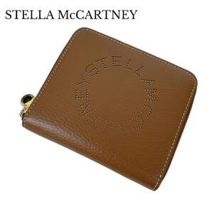 STELLA McCARTNEY ステラマッカートニー 財布 ステラ ロゴ グレイン スタッズ ジップ ミニ ウォレット 7P0009WP02342200U 現行